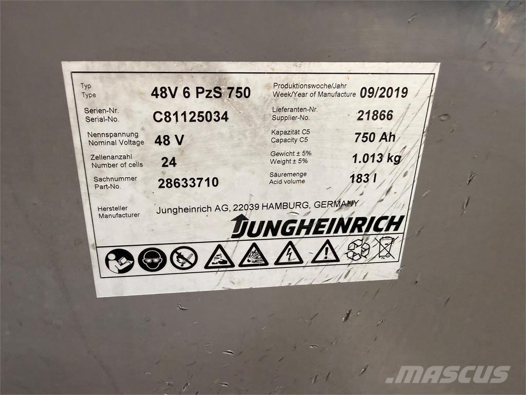 Jungheinrich EFG320 Електрически вилични кари-повдигачи