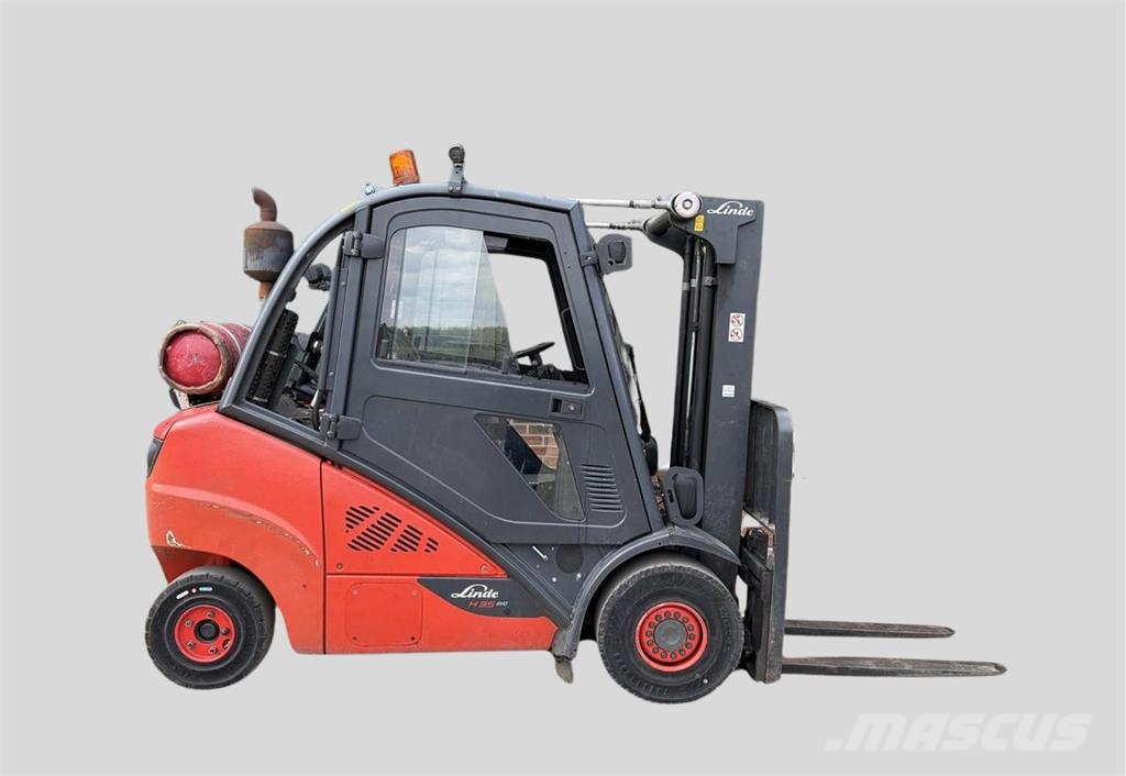 Linde H35T-02 Περονοφόρα ανυψωτικά κλαρκ με φυσικό αέριο LPG