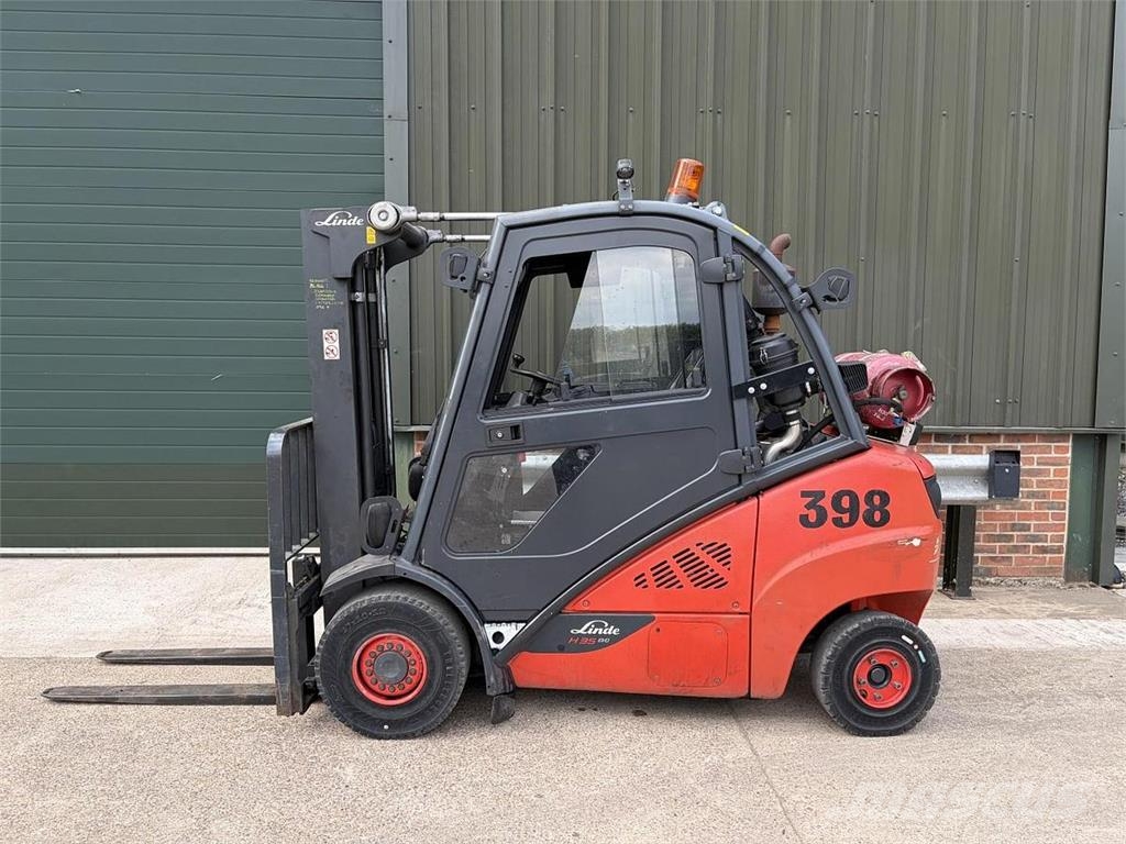 Linde H35T-02 Περονοφόρα ανυψωτικά κλαρκ με φυσικό αέριο LPG