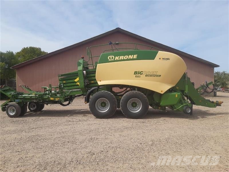 Krone Big Pack 1290 HDP II XC m. Balecollect 1230 Kanttipaalaimet