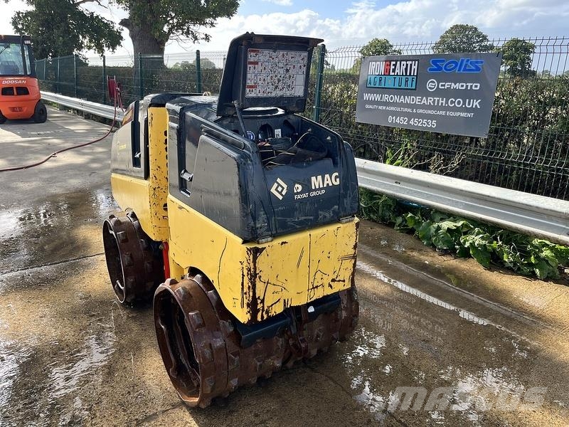 Bomag BMP 8500 Trench Roller Twin drum rollers
