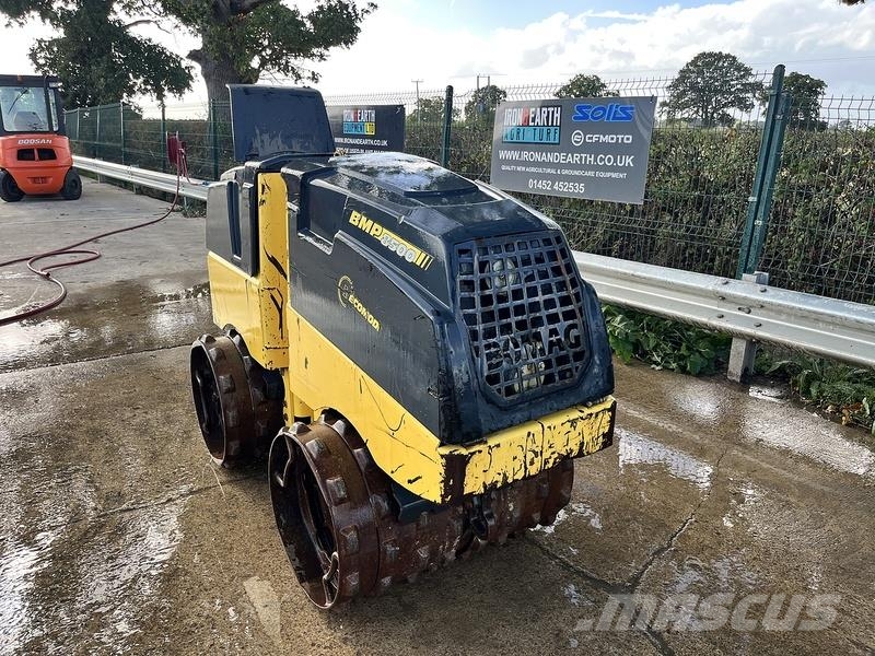 Bomag BMP 8500 Trench Roller Twin drum rollers