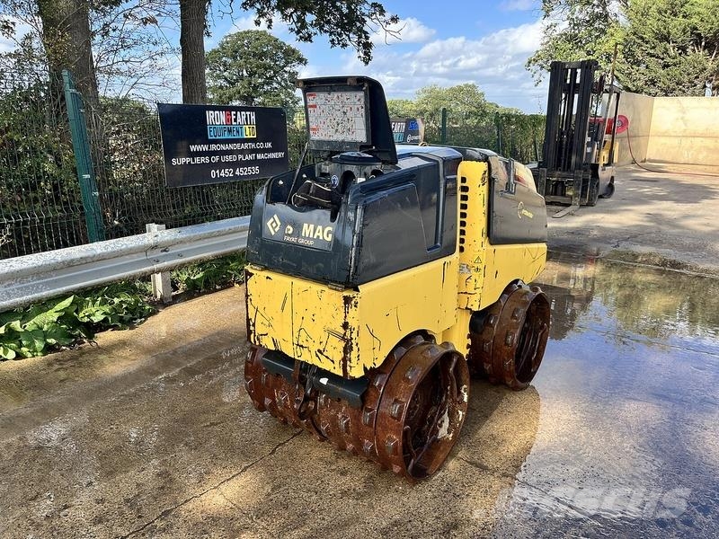 Bomag BMP 8500 Trench Roller Twin drum rollers