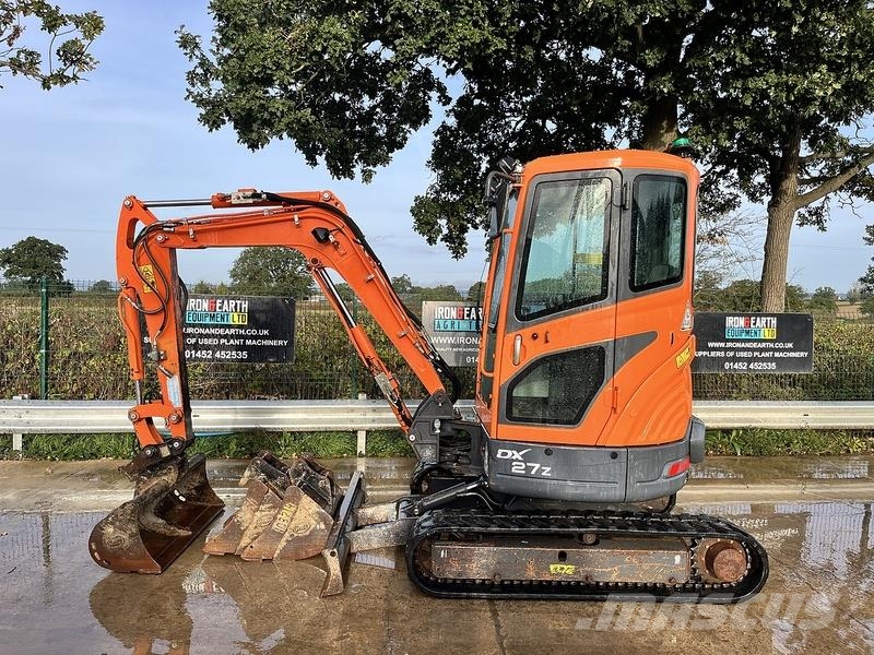 Doosan DX27Z Excavator Gravemaskiner på larvebånd