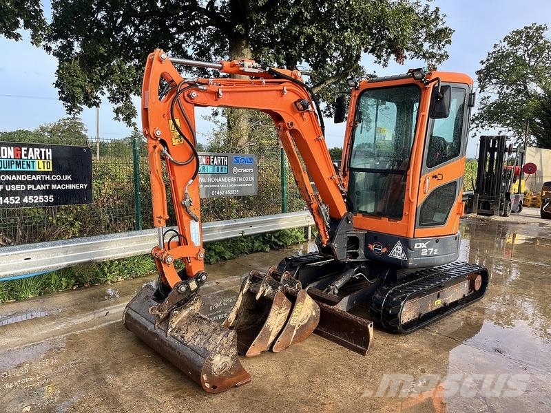 Doosan DX27Z Excavator Gravemaskiner på larvebånd