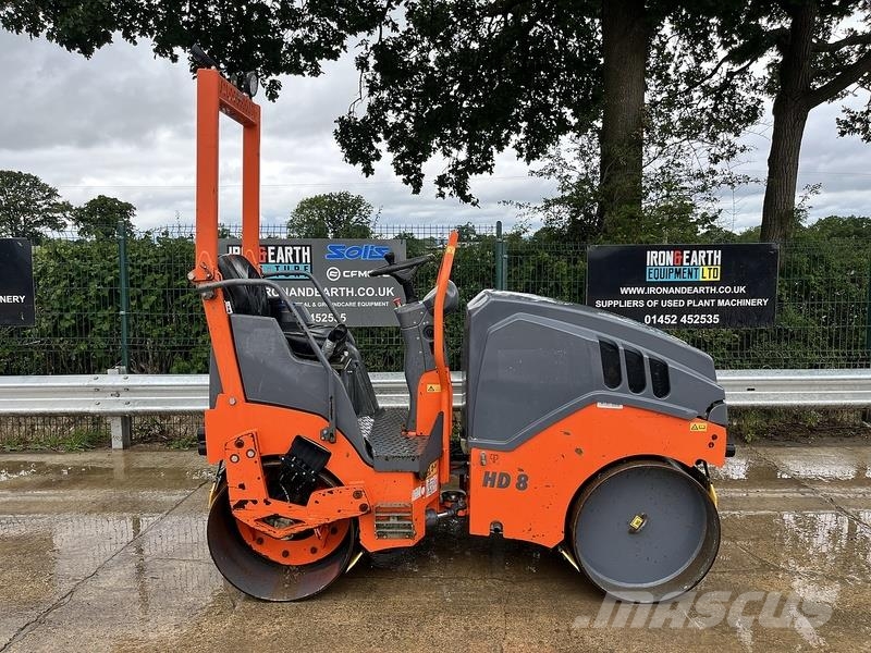 Hamm HD8 VV Roller مداحل ثنائية الاسطوانة