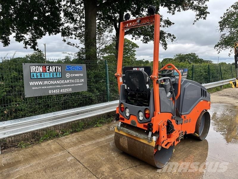 Hamm HD8 VV Roller مداحل ثنائية الاسطوانة