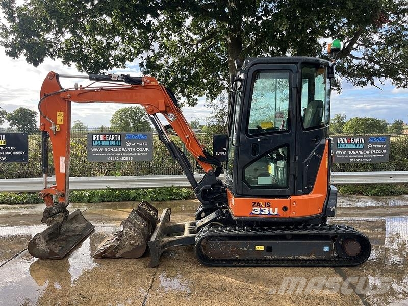 Hitachi ZX33U-6 CLR Excavator Vikšriniai ekskavatoriai