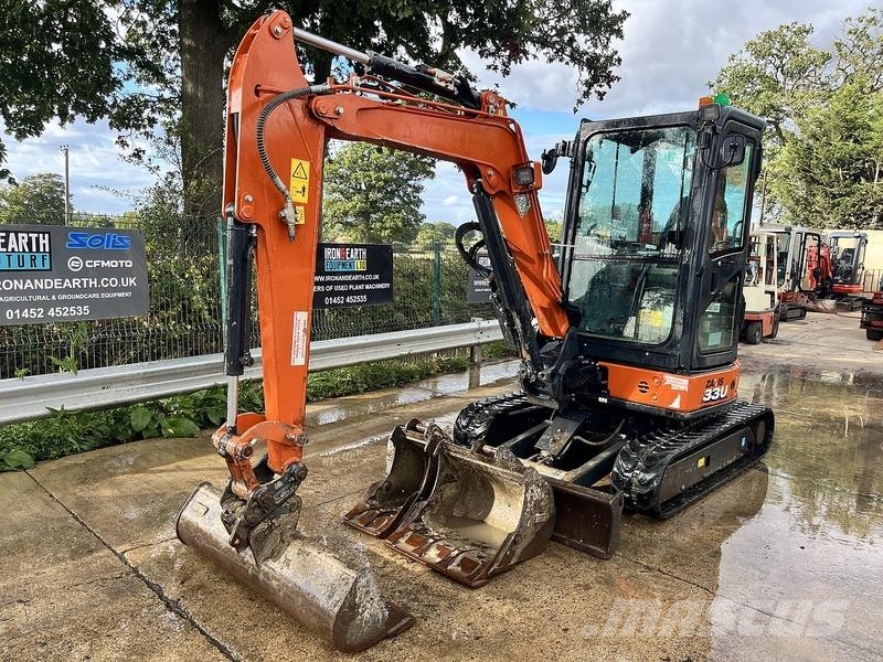 Hitachi ZX33U-6 CLR Excavator Vikšriniai ekskavatoriai