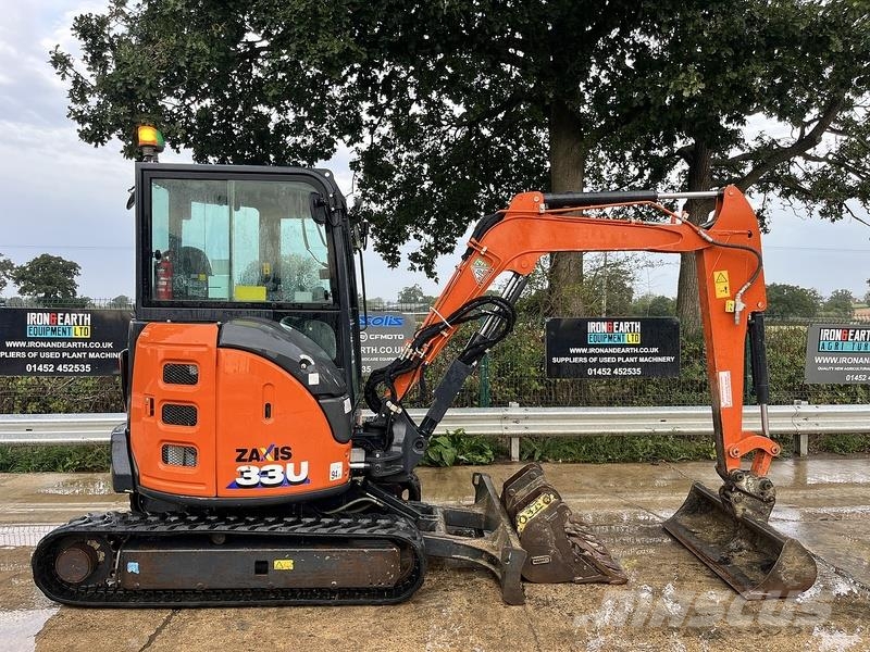 Hitachi ZX33U-6 CLR Excavator Vikšriniai ekskavatoriai