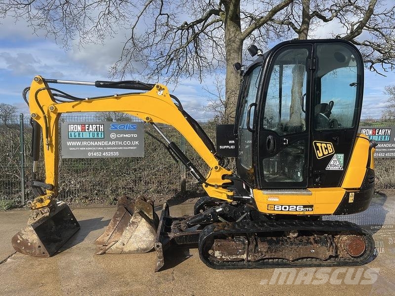 JCB 8026 CTS Excavator Excavadoras sobre orugas