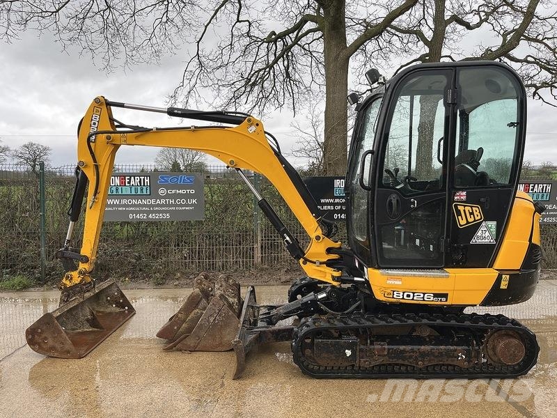 JCB 8026 CTS Excavator Excavadoras sobre orugas