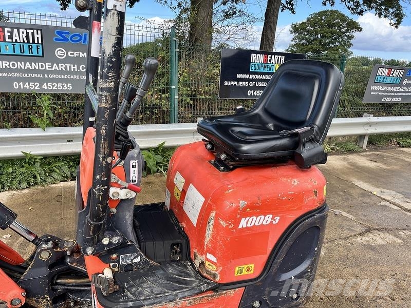 Kubota K008-3 Excavator Crawler excavators