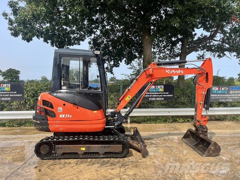 Kubota KX71-3 Excavator Rupsgraafmachines
