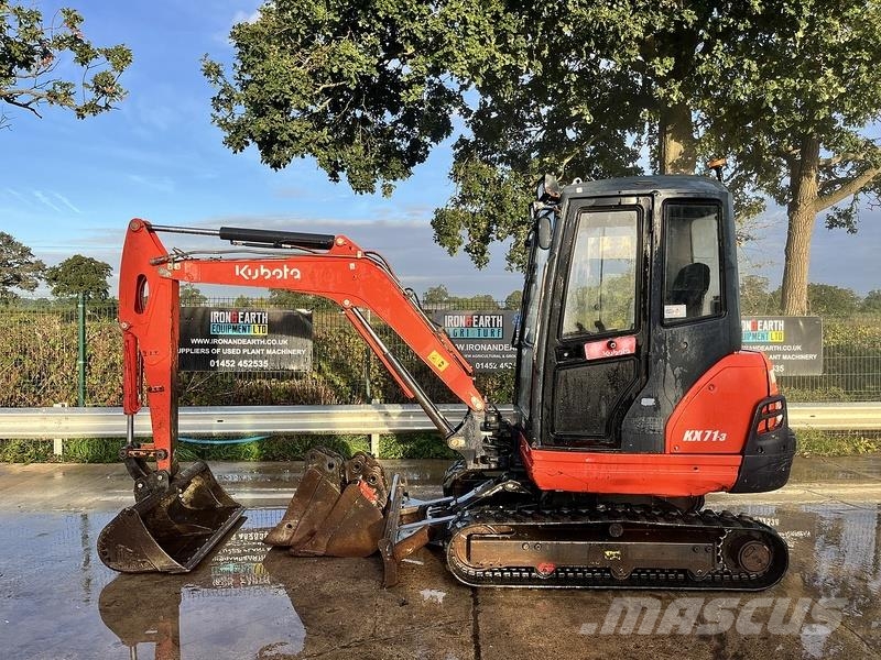 Kubota KX71-3 Excavator Excavadoras sobre orugas