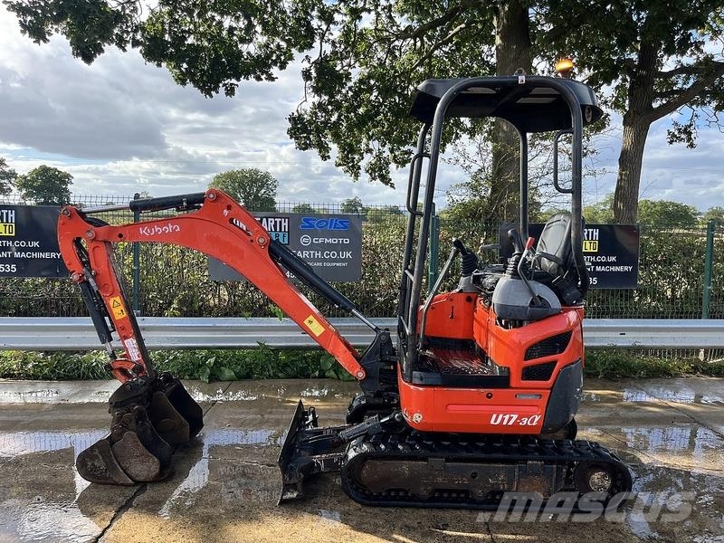 Kubota U17-3a Excavator Верижен екскаватор