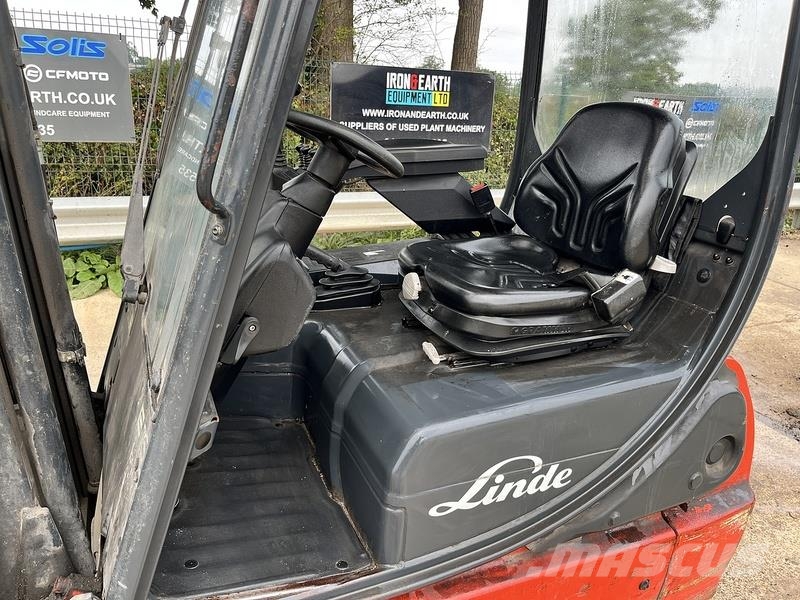 Linde E16C-02 Forklift شاحنات ذات رافعات شوكية تعمل بالكهرباء