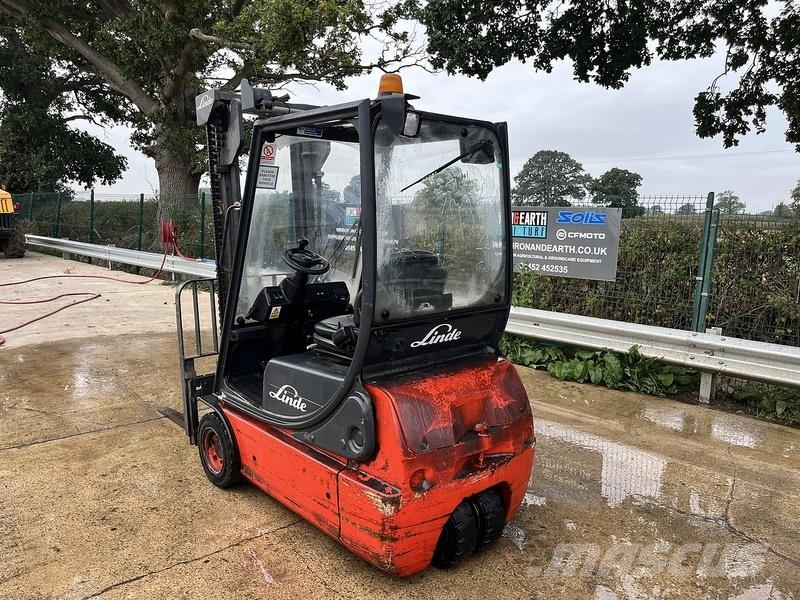 Linde E16C-02 Forklift شاحنات ذات رافعات شوكية تعمل بالكهرباء