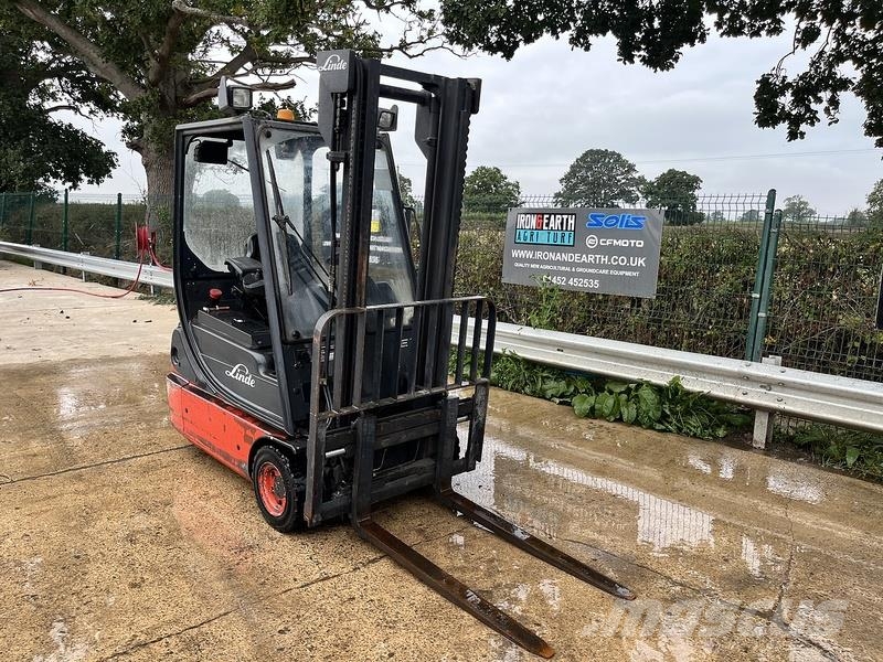 Linde E16C-02 Forklift شاحنات ذات رافعات شوكية تعمل بالكهرباء