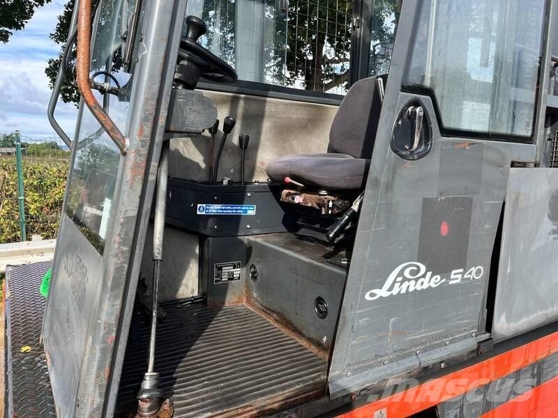 Linde S40 Side Loader Forklift Πετρελαιοκίνητα Κλαρκ