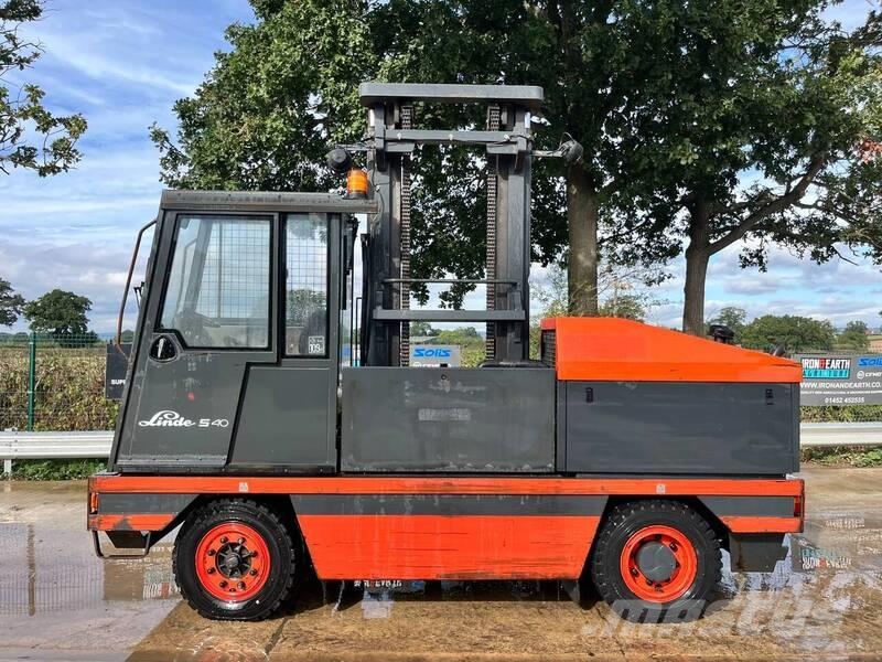 Linde S40 Side Loader Forklift Πετρελαιοκίνητα Κλαρκ