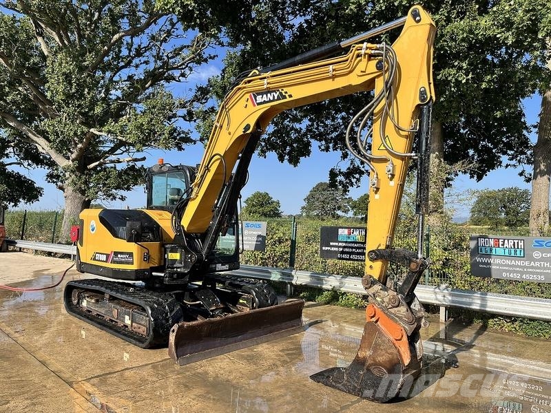 Sany SY80U Excavator Escavadoras de rastos