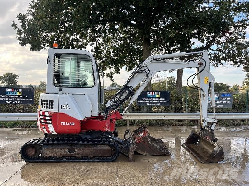 Takeuchi TB138FR Excavator Escavatori cingolati