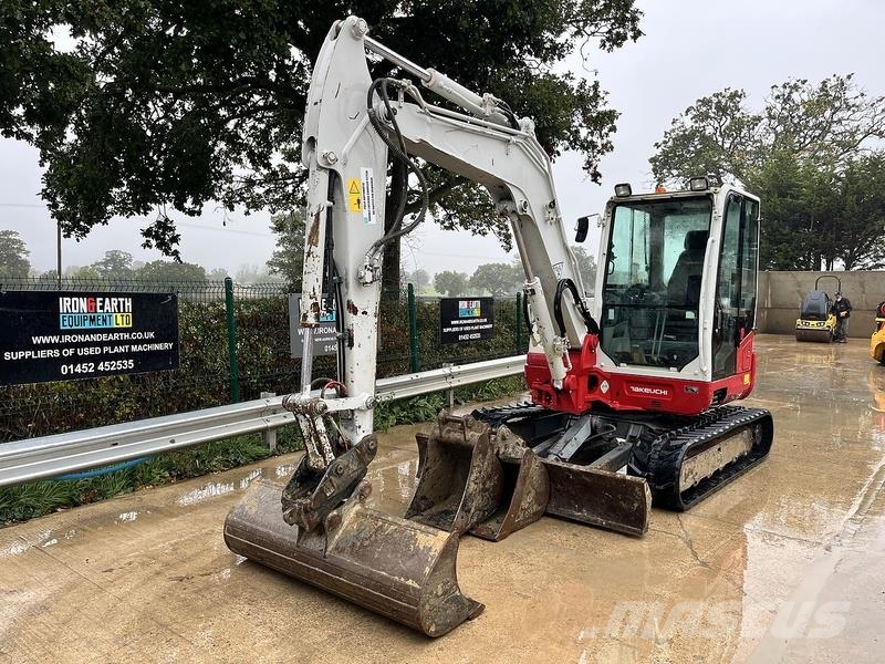 Takeuchi TB260 Excavator Bagri goseničarji