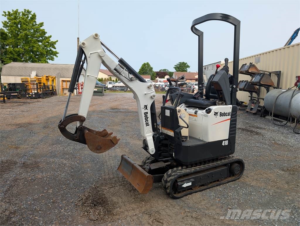 Bobcat 418 大型油圧ショベル12t以上(パワーショベル・ユンボ)