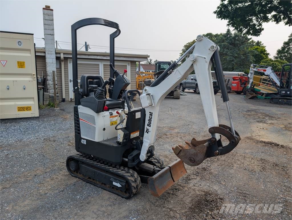 Bobcat 418 大型油圧ショベル12t以上(パワーショベル・ユンボ)
