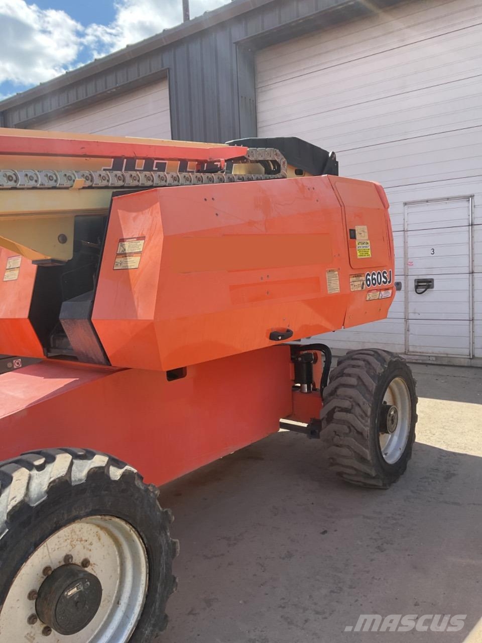 JLG 660SJ Gieken en dippers