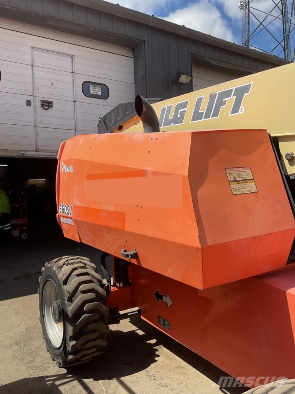 JLG 660SJ Gieken en dippers