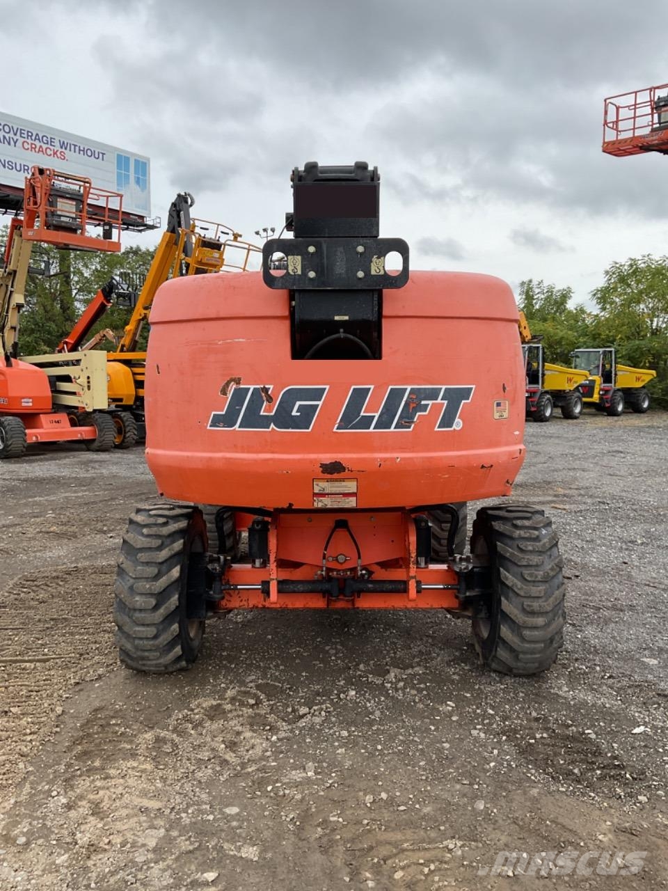 JLG 660SJ Gieken en dippers