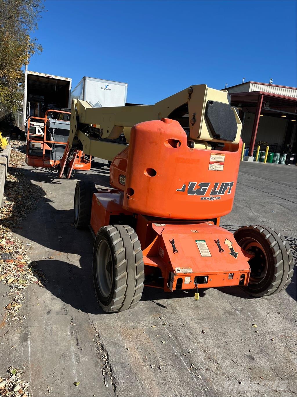 JLG E450AJ Gieken en dippers