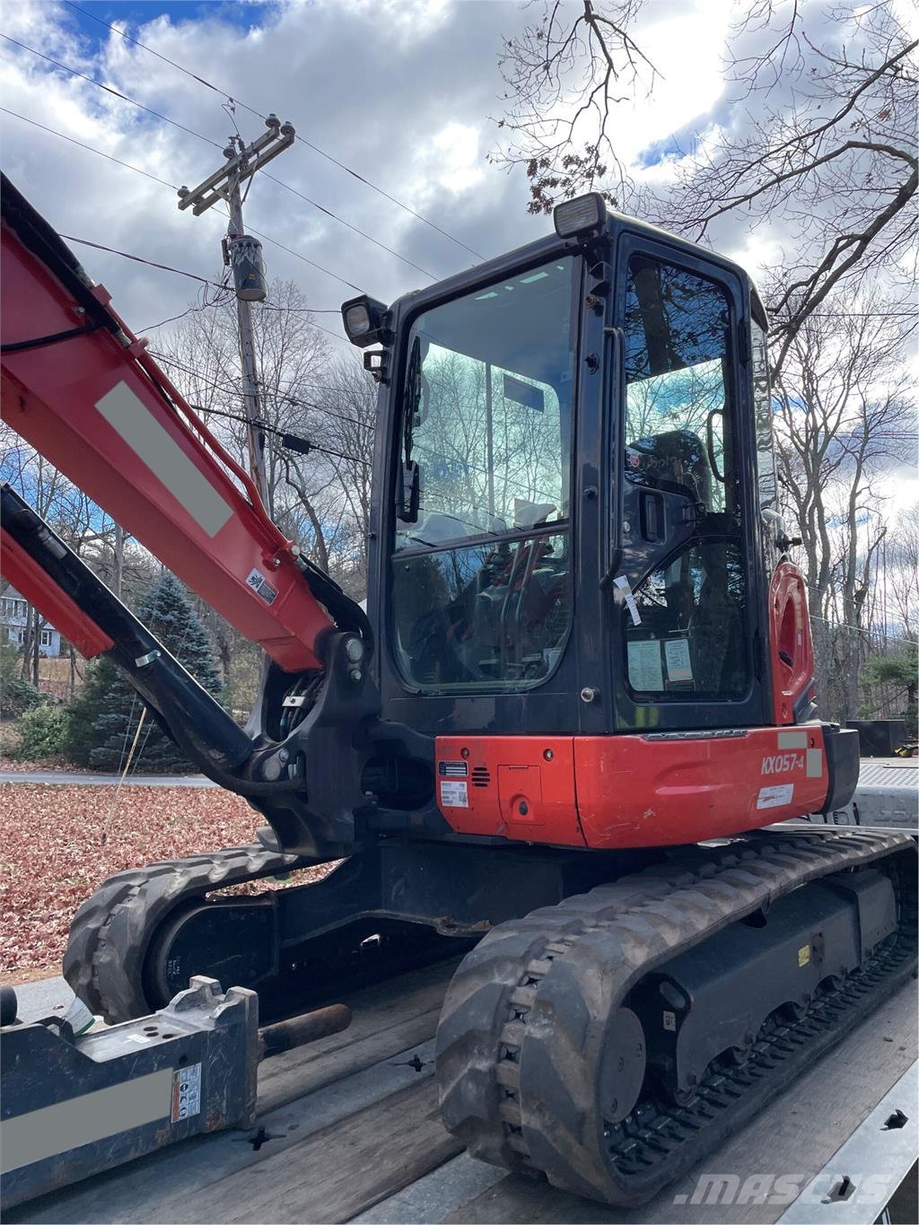 Kubota KX057-4 Roomikekskavaatorid