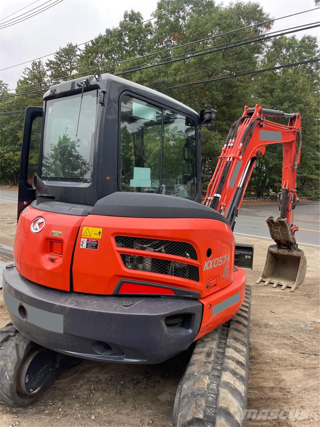 Kubota KX057-4 Roomikekskavaatorid