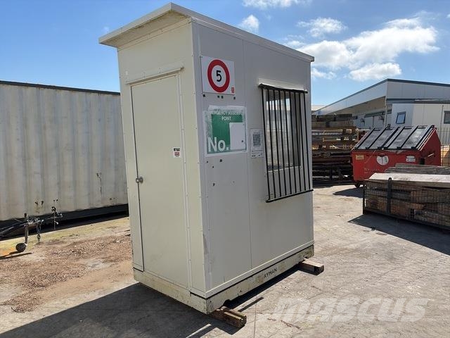1.91 m x 1.22 m Mobile Office Stalen constructies