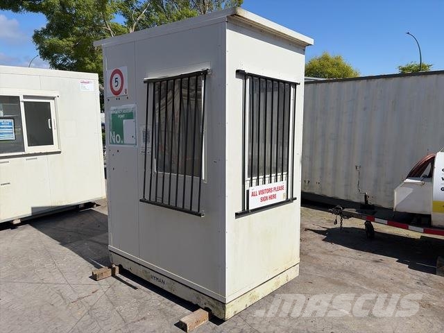 1.91 m x 1.22 m Mobile Office Stalen constructies