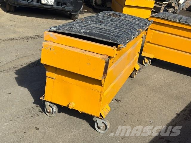 1 cyd Front End Loader Waste Container Двигуни і приводи