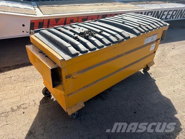 1 cyd Front End Loader Waste Container Двигуни і приводи