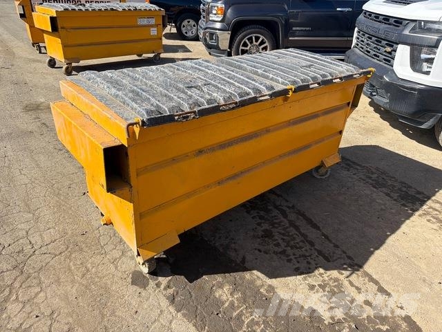 1 cyd Front End Loader Waste Container Двигуни і приводи