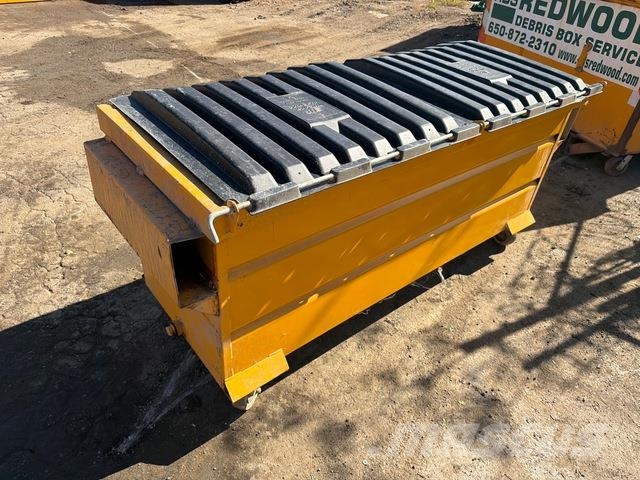 1 cyd Front End Loader Waste Container Двигуни і приводи