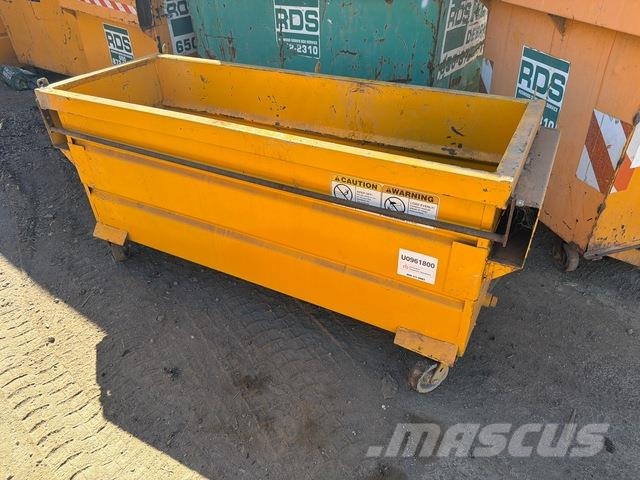 1 cyd Front End Loader Waste Container Двигуни і приводи