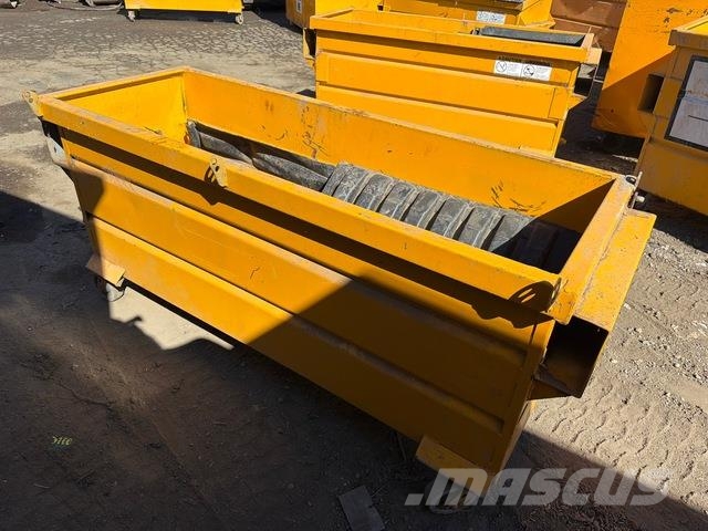 1 cyd Front End Loader Waste Container Двигуни і приводи