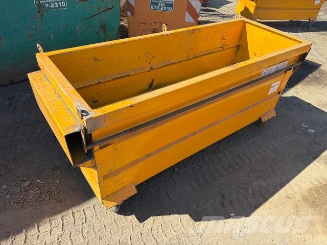 1 cyd Front End Loader Waste Container Двигуни і приводи
