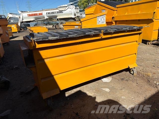 1 cyd Front End Loader Waste Container Двигуни і приводи