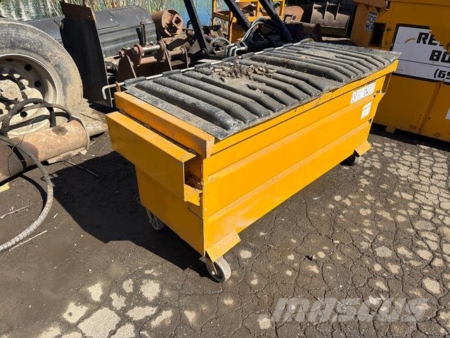 1 cyd Front End Loader Waste Container Двигуни і приводи