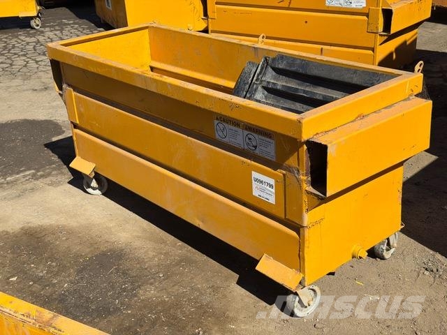 1 cyd Front End Loader Waste Container Двигуни і приводи