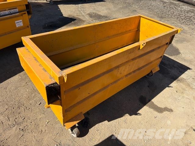1 cyd Front End Loader Waste Container Двигуни і приводи