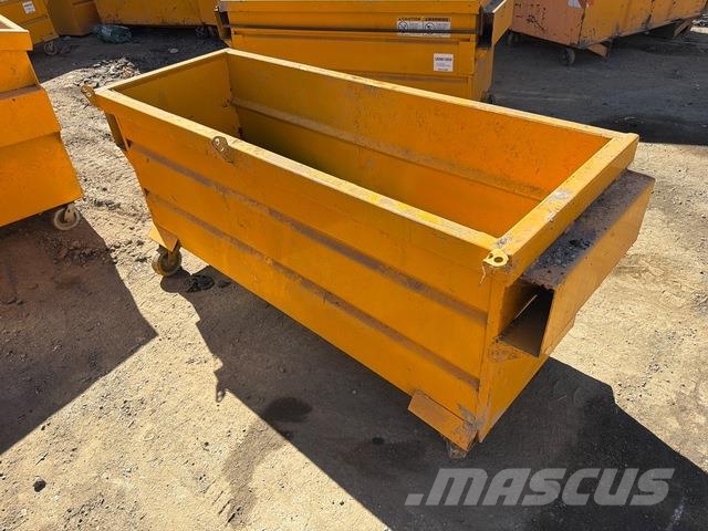 1 cyd Front End Loader Waste Container Двигуни і приводи